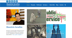 Desktop Screenshot of mauricioserafim.com.br