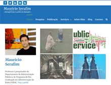 Tablet Screenshot of mauricioserafim.com.br